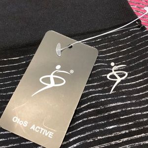 OtoS Active Pants - Full length black and pink leggings OtoS Active Pants - Full length black and pink leggings